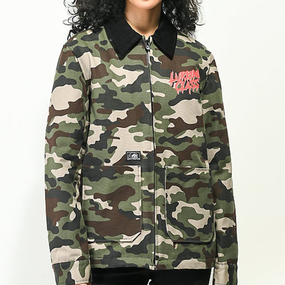 Lurking Class by Sketchy Tank Camo Jacket